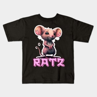 Ratt Pink Ratz Kids T-Shirt